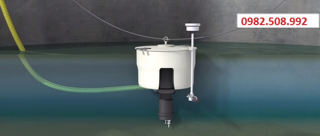 máy bơm thu hồi nước sạch Tsurumi Floating Decanters